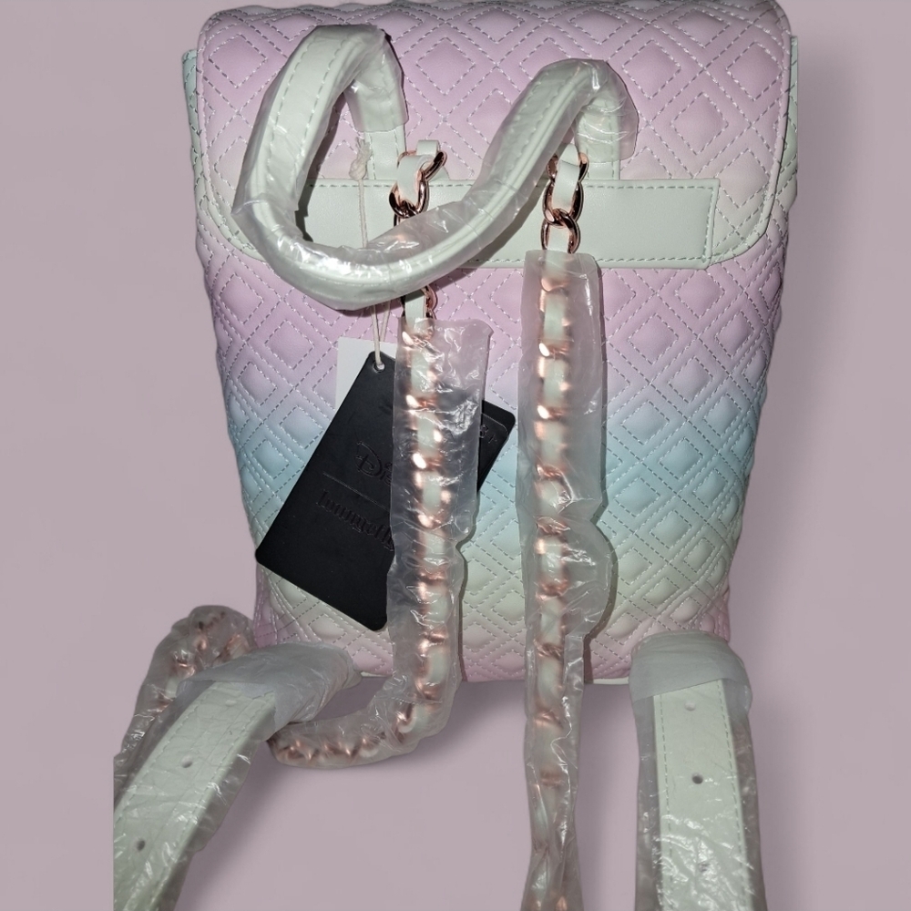 New With Tags Loungefly Disney Mickey Mouse Fair Mini Backpack - Picture 3 of 4
